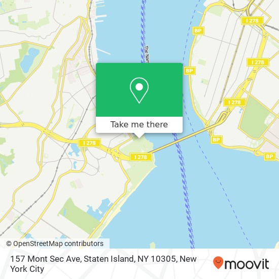 157 Mont Sec Ave, Staten Island, NY 10305 map