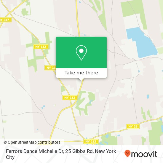 Mapa de Ferrors Dance Michelle Dr, 25 Gibbs Rd