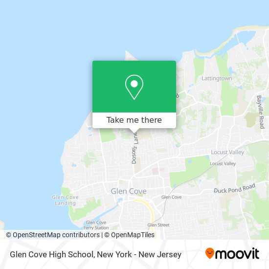 Mapa de Glen Cove High School