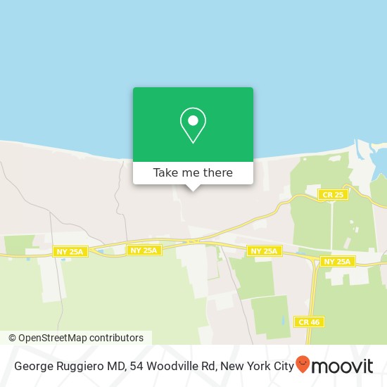 Mapa de George Ruggiero MD, 54 Woodville Rd