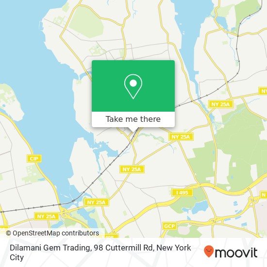 Mapa de Dilamani Gem Trading, 98 Cuttermill Rd