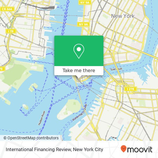 International Financing Review map
