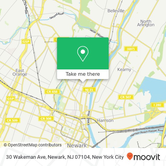 30 Wakeman Ave, Newark, NJ 07104 map