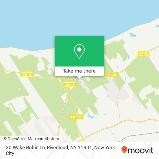 30 Wake Robin Ln, Riverhead, NY 11901 map