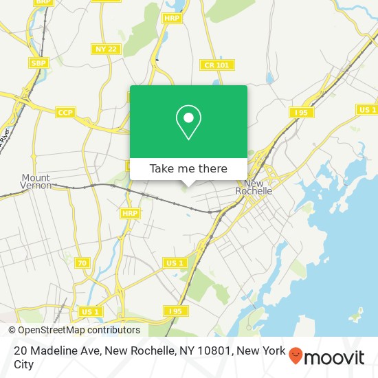 20 Madeline Ave, New Rochelle, NY 10801 map