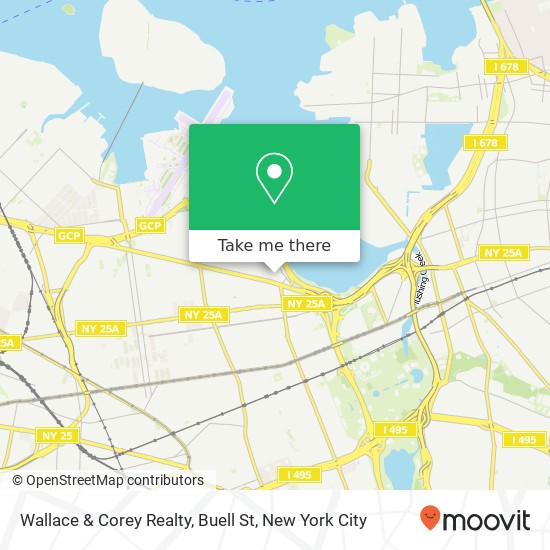 Mapa de Wallace & Corey Realty, Buell St