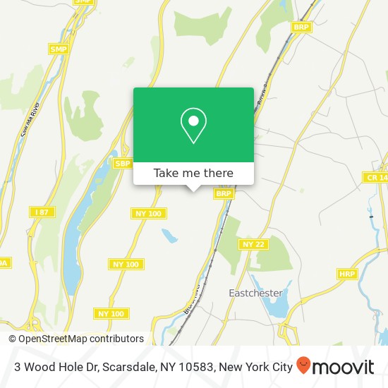 3 Wood Hole Dr, Scarsdale, NY 10583 map