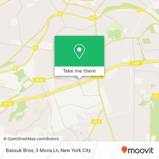 Mapa de Bassuk Bros, 3 Mona Ln