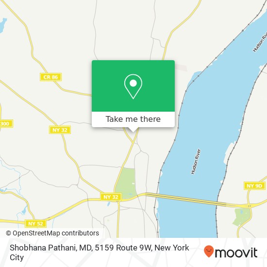 Mapa de Shobhana Pathani, MD, 5159 Route 9W