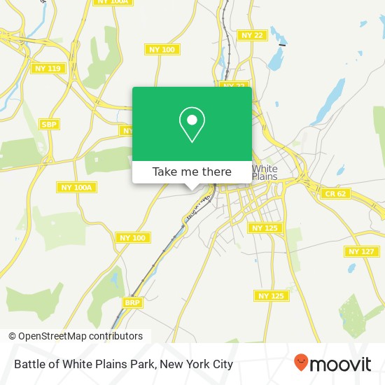 Mapa de Battle of White Plains Park