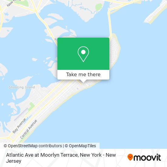 Atlantic Ave at Moorlyn Terrace map