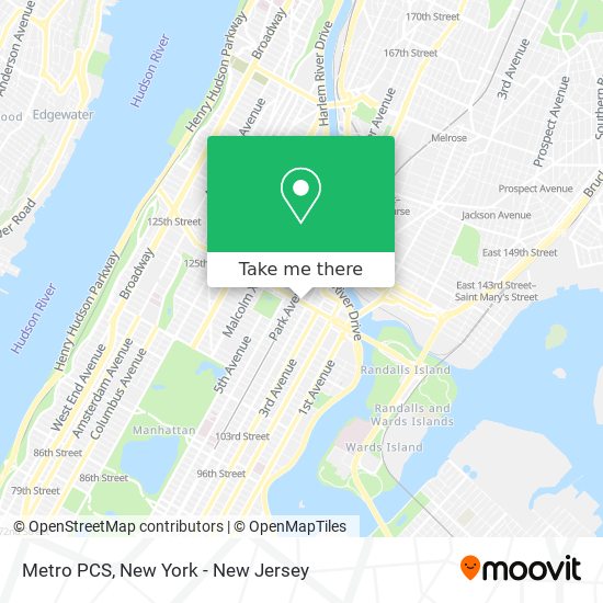 Metro PCS map