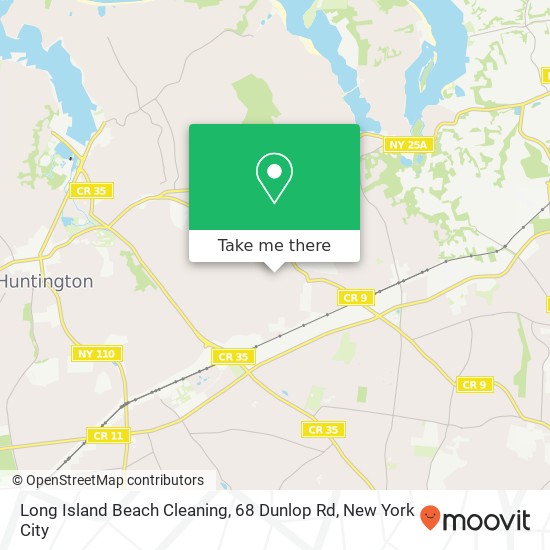 Long Island Beach Cleaning, 68 Dunlop Rd map