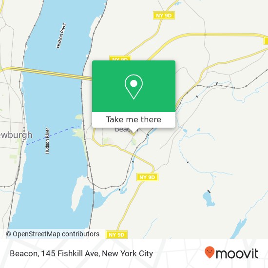 Mapa de Beacon, 145 Fishkill Ave