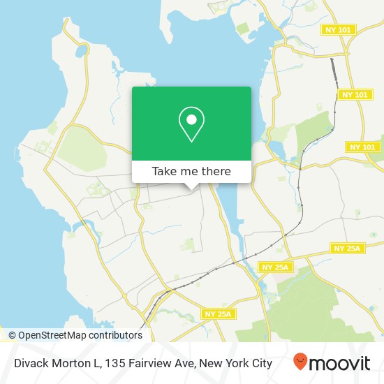 Mapa de Divack Morton L, 135 Fairview Ave