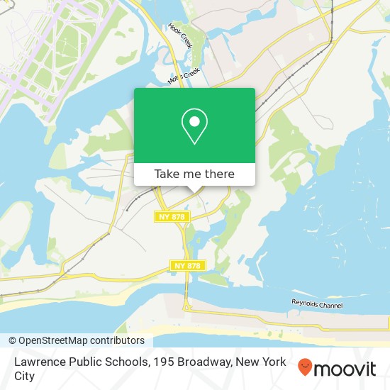 Lawrence Public Schools, 195 Broadway map