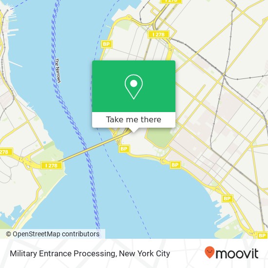 Mapa de Military Entrance Processing