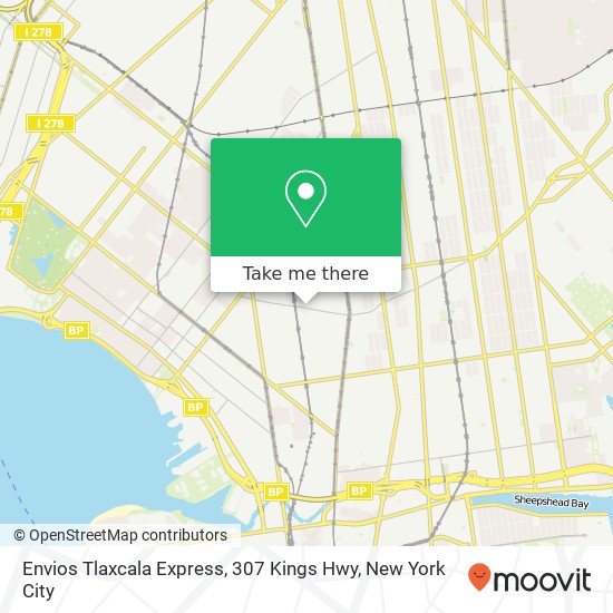 Envios Tlaxcala Express, 307 Kings Hwy map