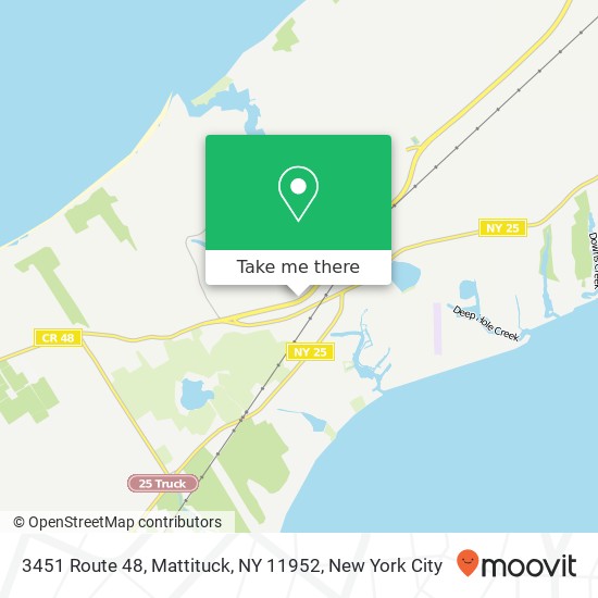 Mapa de 3451 Route 48, Mattituck, NY 11952