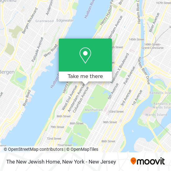 Mapa de The New Jewish Home