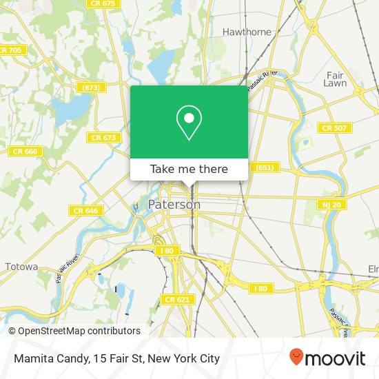 Mapa de Mamita Candy, 15 Fair St