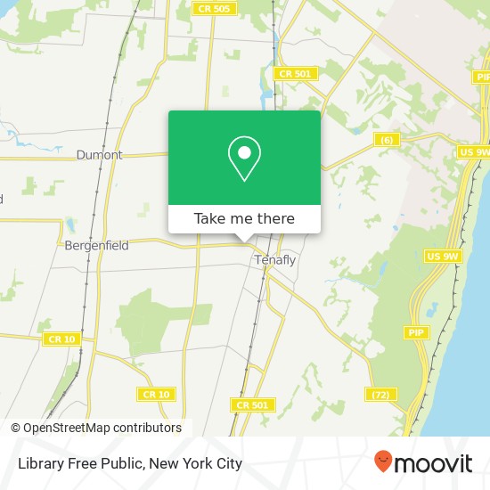 Library Free Public map