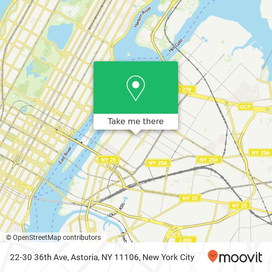 22-30 36th Ave, Astoria, NY 11106 map
