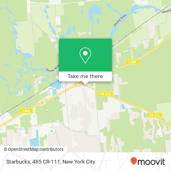 Mapa de Starbucks, 485 CR-111