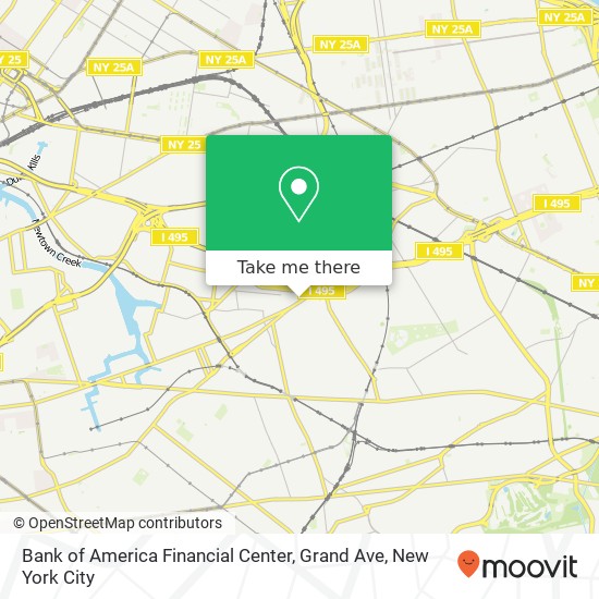 Bank of America Financial Center, Grand Ave map