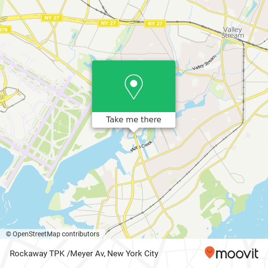Mapa de Rockaway TPK /Meyer Av