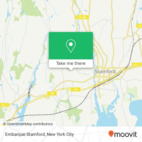 Embarque Stamford map