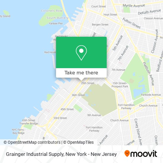 Grainger Industrial Supply map