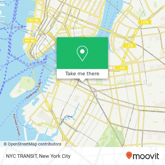 NYC TRANSIT map