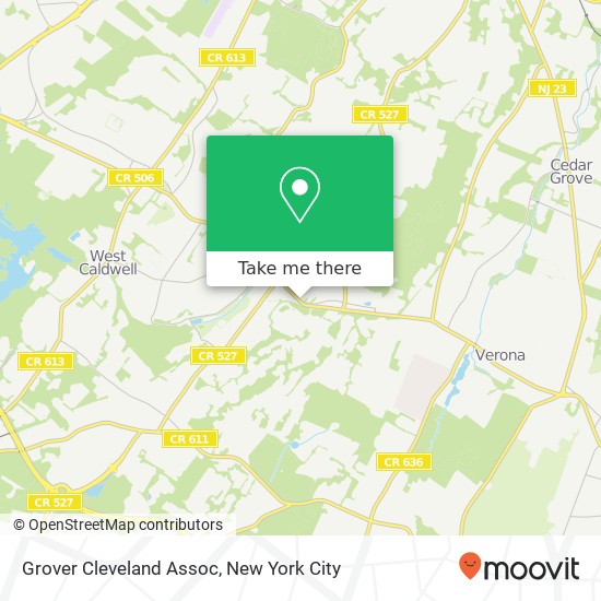 Grover Cleveland Assoc map