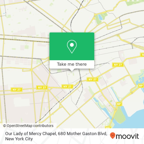 Our Lady of Mercy Chapel, 680 Mother Gaston Blvd map