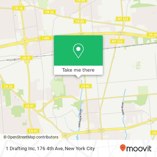 Mapa de 1 Drafting Inc, 176 4th Ave