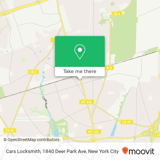 Mapa de Cars Locksmith, 1840 Deer Park Ave