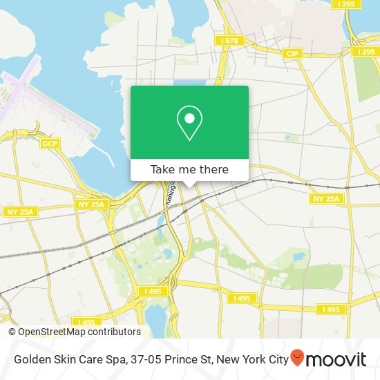 Golden Skin Care Spa, 37-05 Prince St map