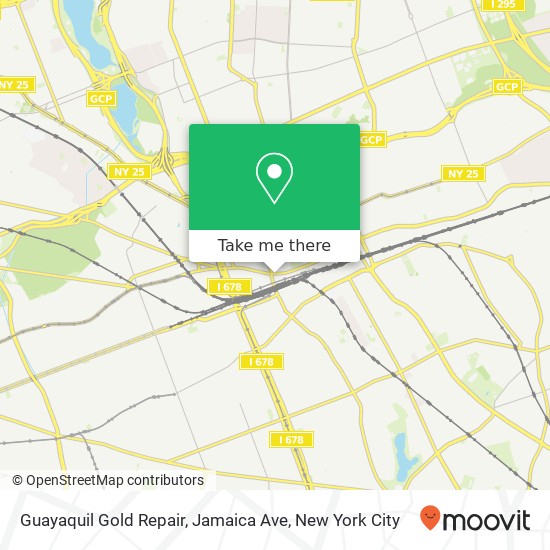 Mapa de Guayaquil Gold Repair, Jamaica Ave