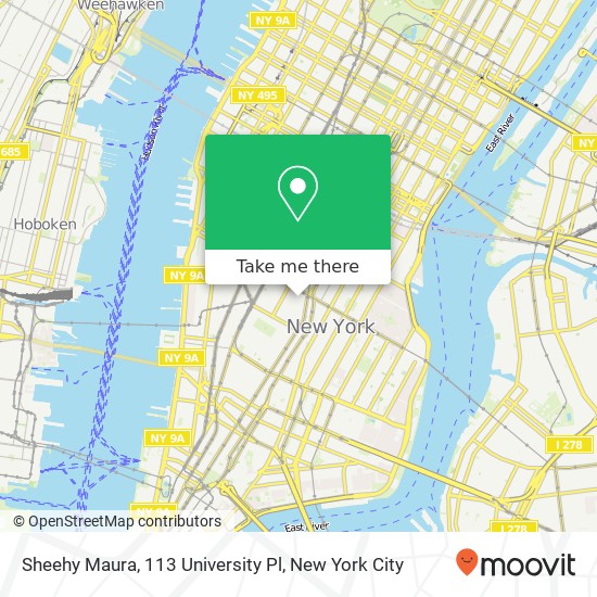 Sheehy Maura, 113 University Pl map