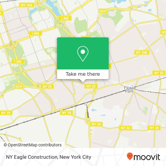 NY Eagle Construction map