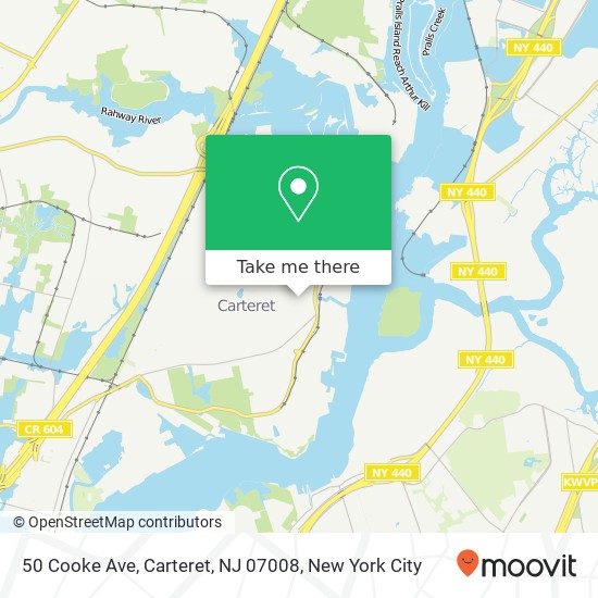 50 Cooke Ave, Carteret, NJ 07008 map
