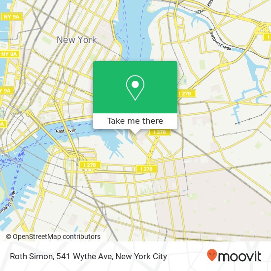 Roth Simon, 541 Wythe Ave map