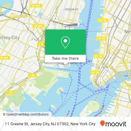 11 Greene St, Jersey City, NJ 07302 map