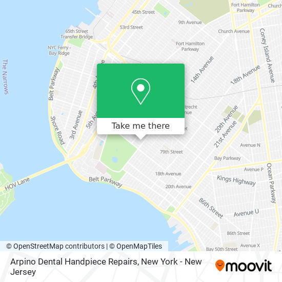 Arpino Dental Handpiece Repairs map