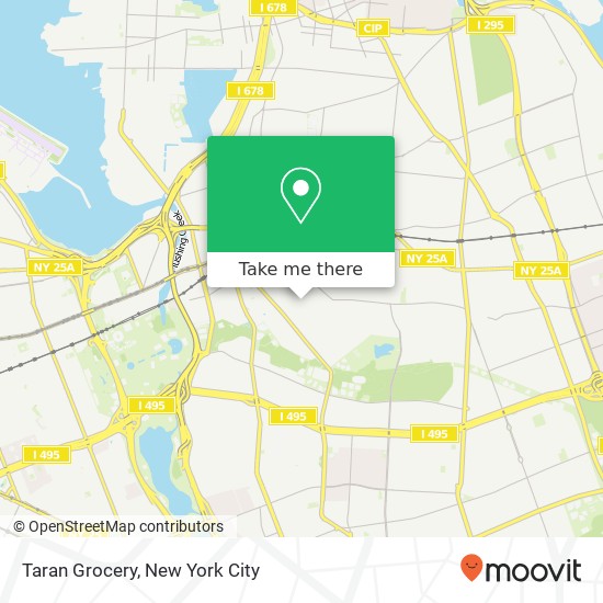 Mapa de Taran Grocery, 143-03 45th Ave