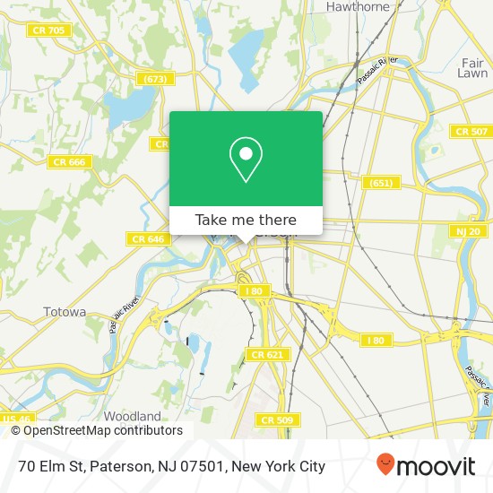 70 Elm St, Paterson, NJ 07501 map