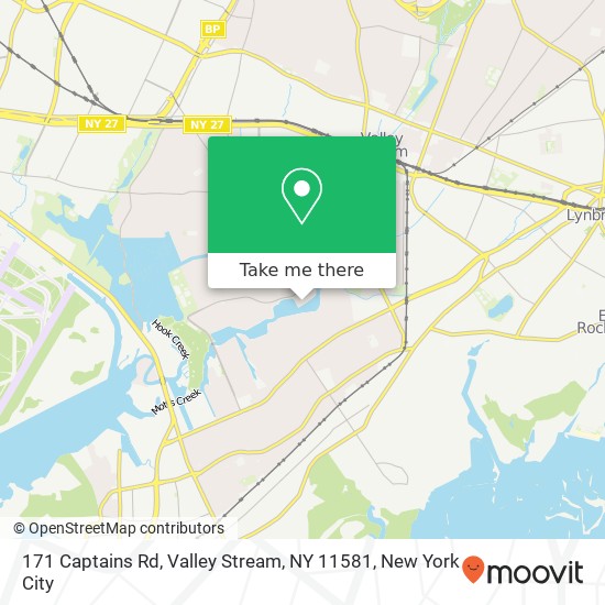 171 Captains Rd, Valley Stream, NY 11581 map