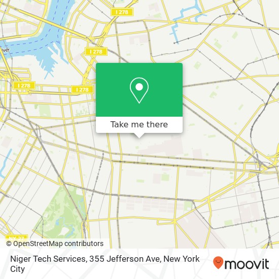 Niger Tech Services, 355 Jefferson Ave map