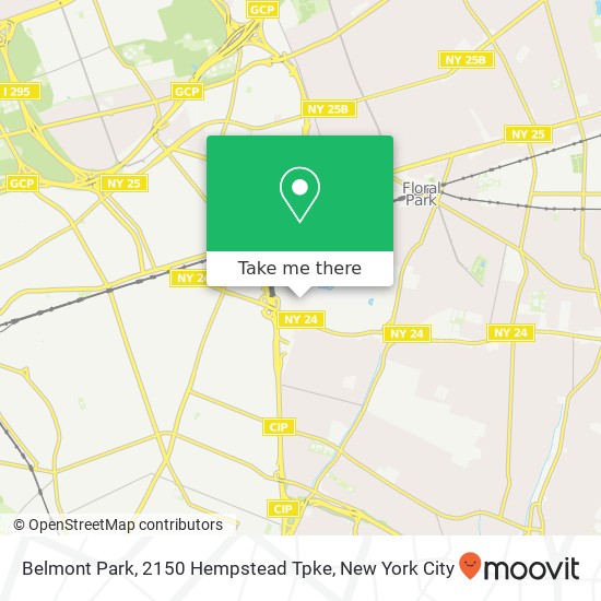 Belmont Park, 2150 Hempstead Tpke map